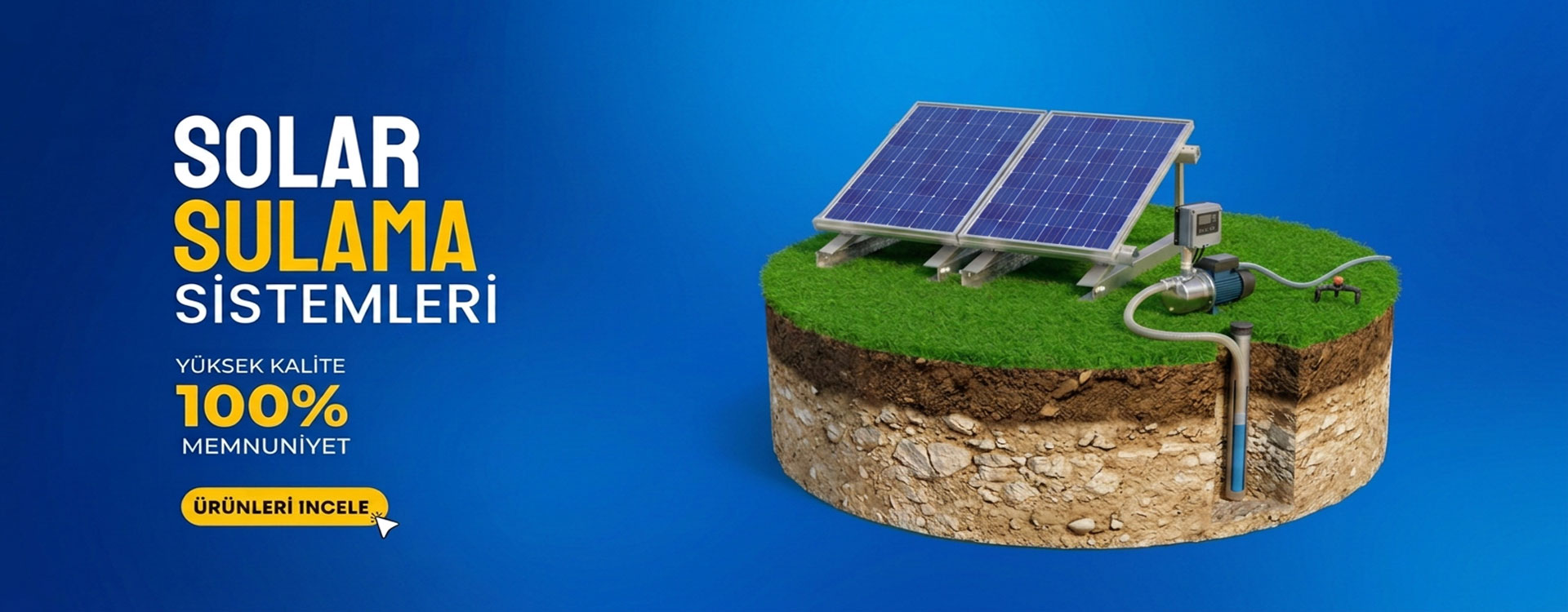 Solar sulama sistemleri kampanya görseli