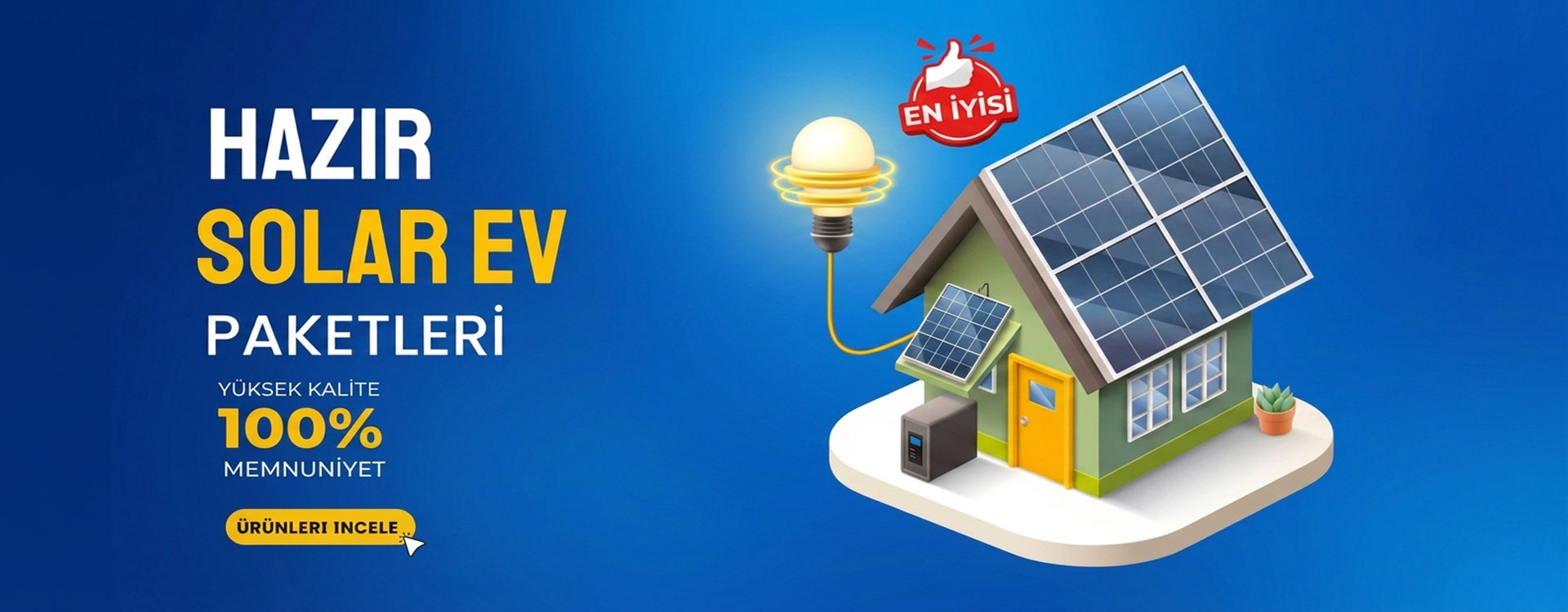 Hazır solar ev paketleri kampanya görseli