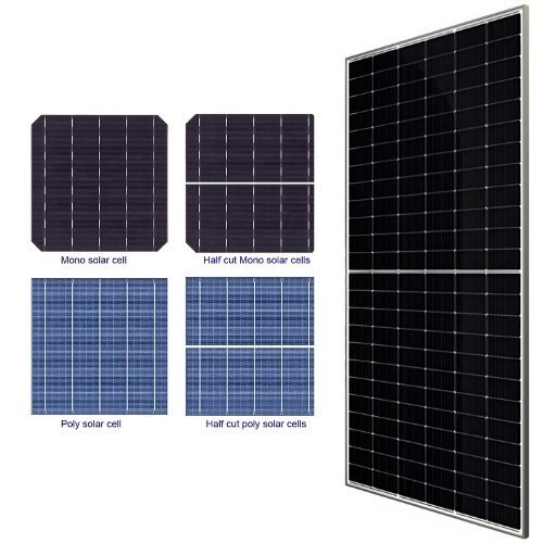 550 Watt A+ Half Cut Güneş Paneli - Monokristal Solar Panel